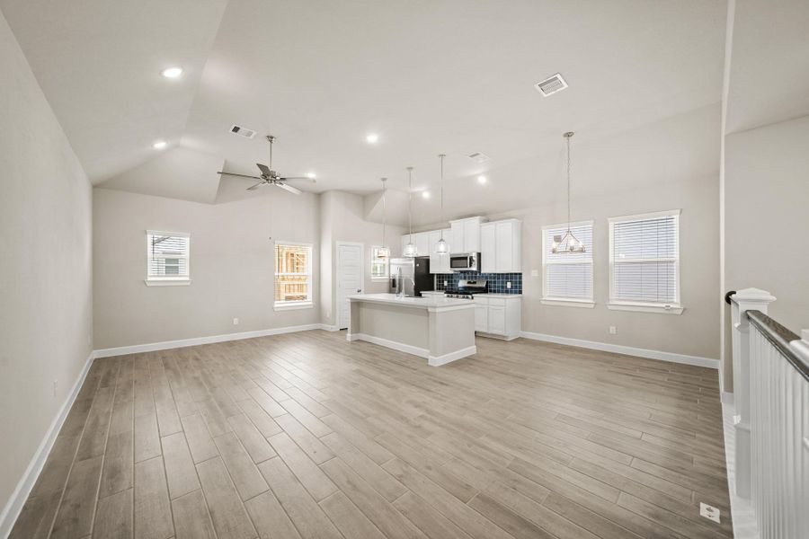 Bright open living space Bright open living space