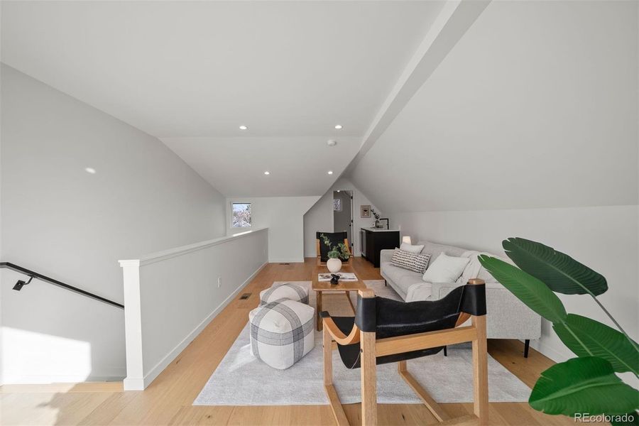 Furnished interior view inside a new home in , Denver (Image 35).