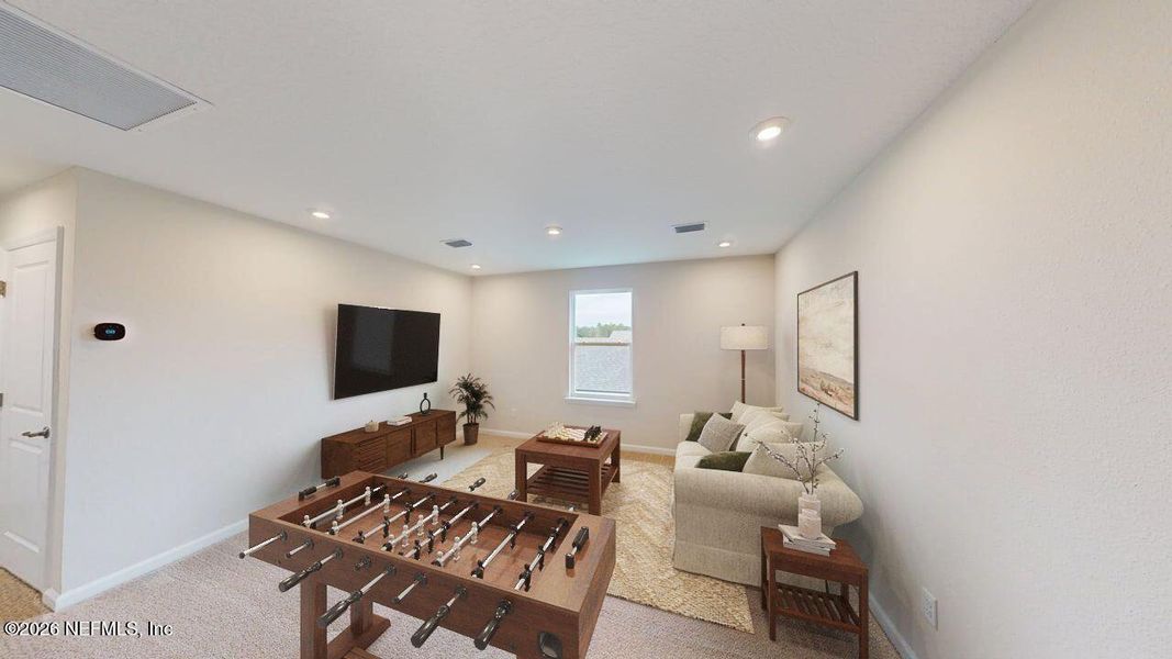 Furnished interior view inside a new home in Lakes at Bella Lago, Green Cove Springs (Image 7).