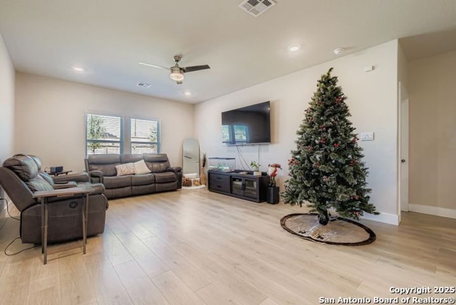 Furnished interior view inside a new home in Riverstone at Westpointe, San Antonio (Image 17).