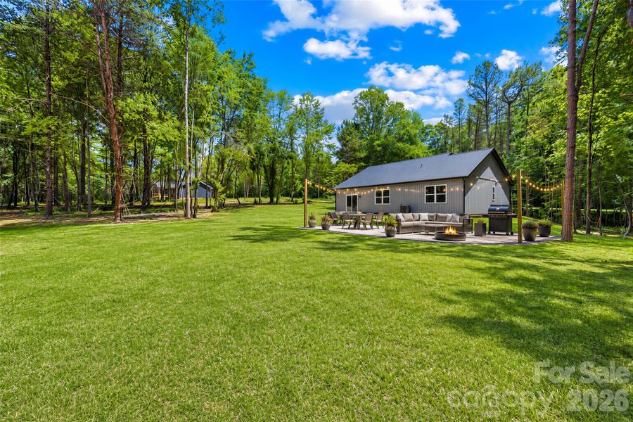 Exterior details and patio area of a home in , Statesville (Image 22).