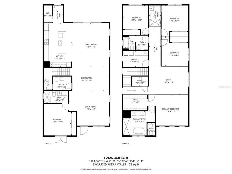 2D floor plan layout of this home in , Orlando, FL (Image 5). 2D floor plan layout of this home in , Orlando, FL (Image 5).
