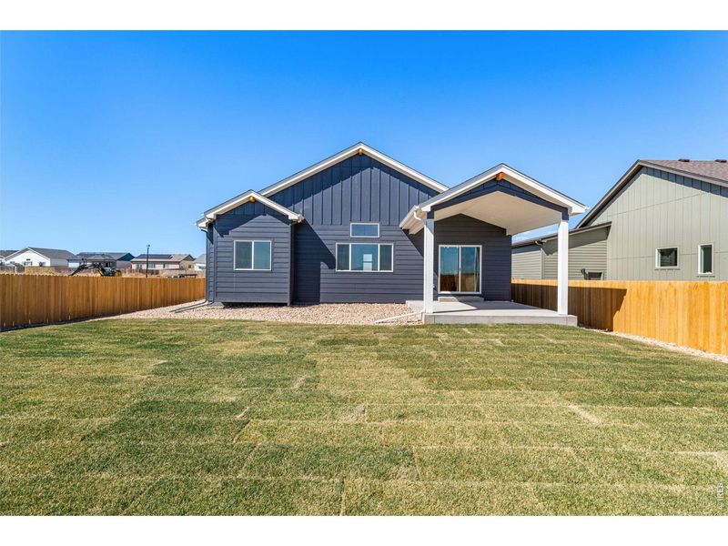 Exterior details and patio area of a home in , Milliken (Image 4).