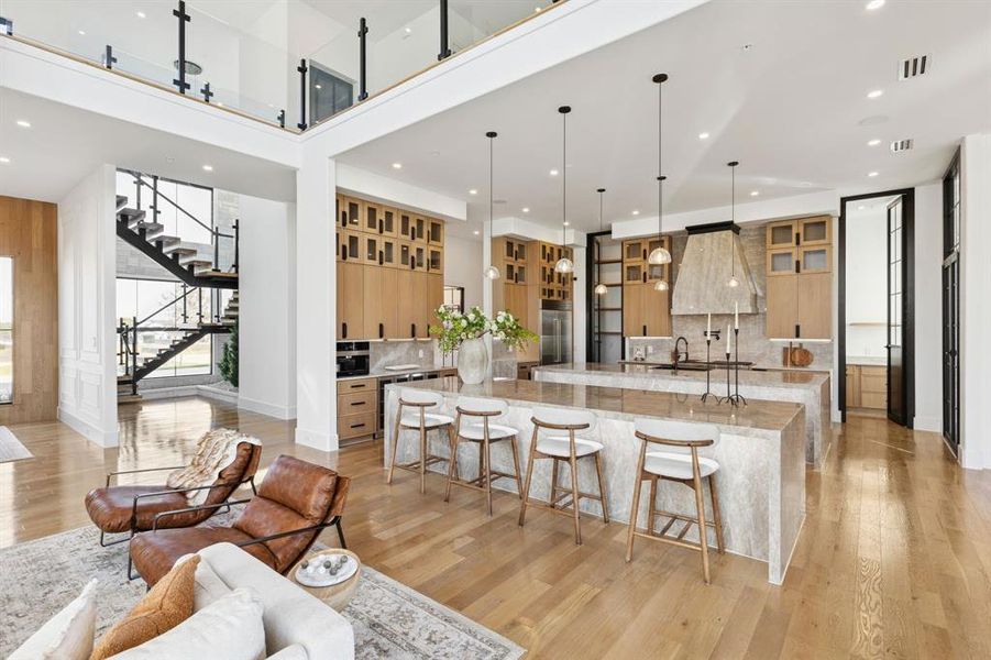 Furnished interior view inside a new home in , Bartonville (Image 10). Furnished interior view inside a new home in , Bartonville (Image 10).