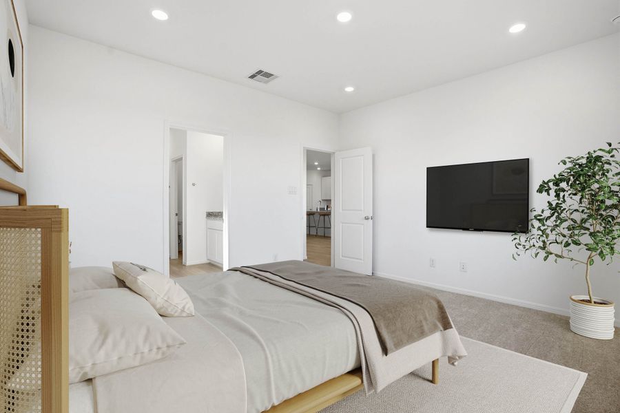 Furnished interior view inside a new home in Hockley Meadows, Hockley (Image 19).
