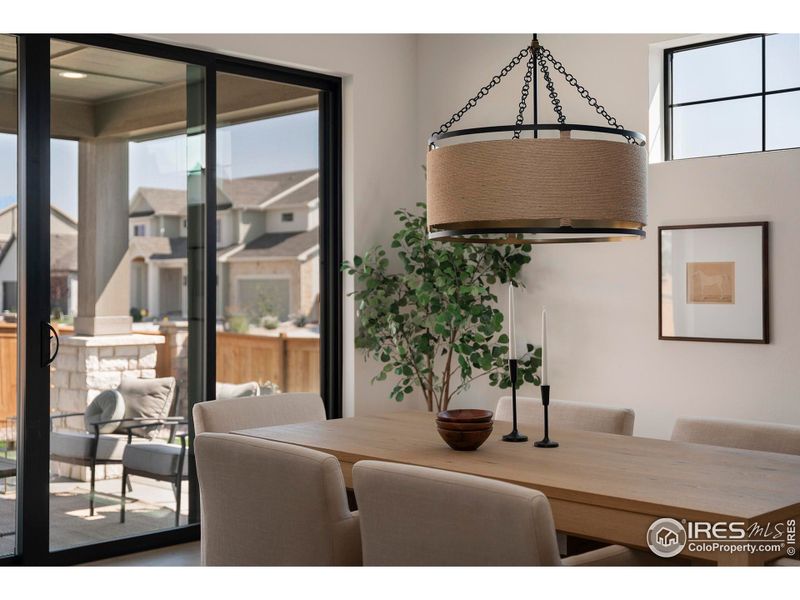 Furnished interior view inside a new home in Greenspire At Windsor Lake, Windsor (Image 9).