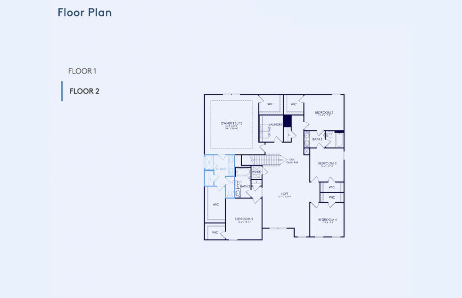 2D floor plan layout of this home in Sweetwater Hills, Moore, SC (Image 4).
