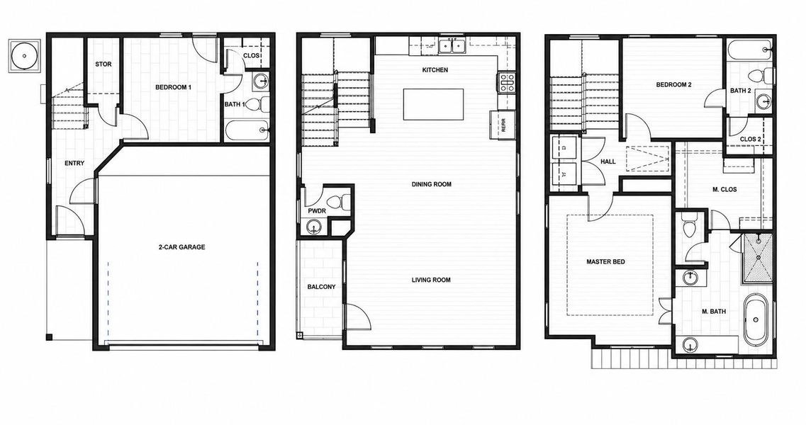 2D floor plan layout of this home in Donovan Park, Houston, TX (Image 4). 2D floor plan layout of this home in Donovan Park, Houston, TX (Image 4).