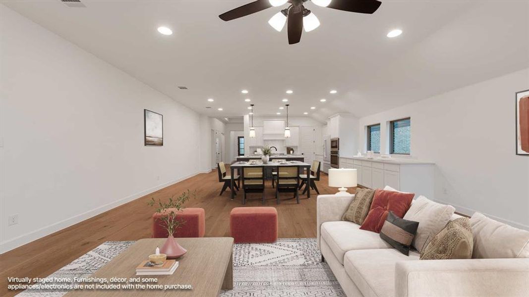 Furnished interior view inside a new home in Hillstead, Lavon (Image 13).