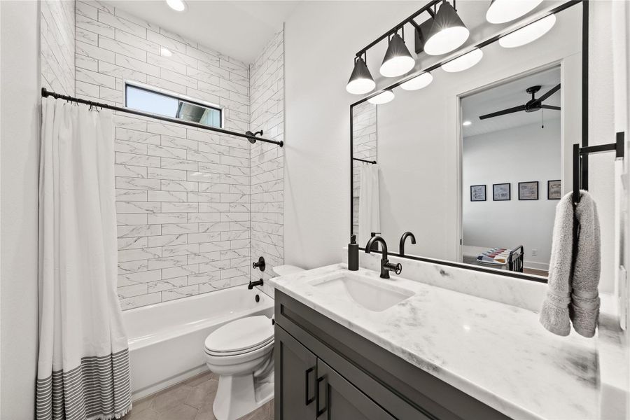 Furnished interior view inside a new home in , Dripping Springs (Image 19).