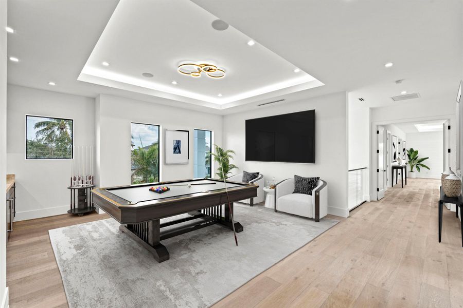 Furnished interior view inside a new home in , Palm Beach Gardens (Image 21).