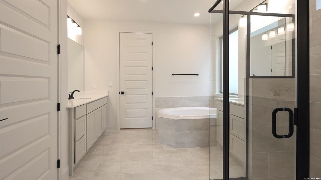Furnished interior view inside a new home in VIDA, San Antonio (Image 14).
