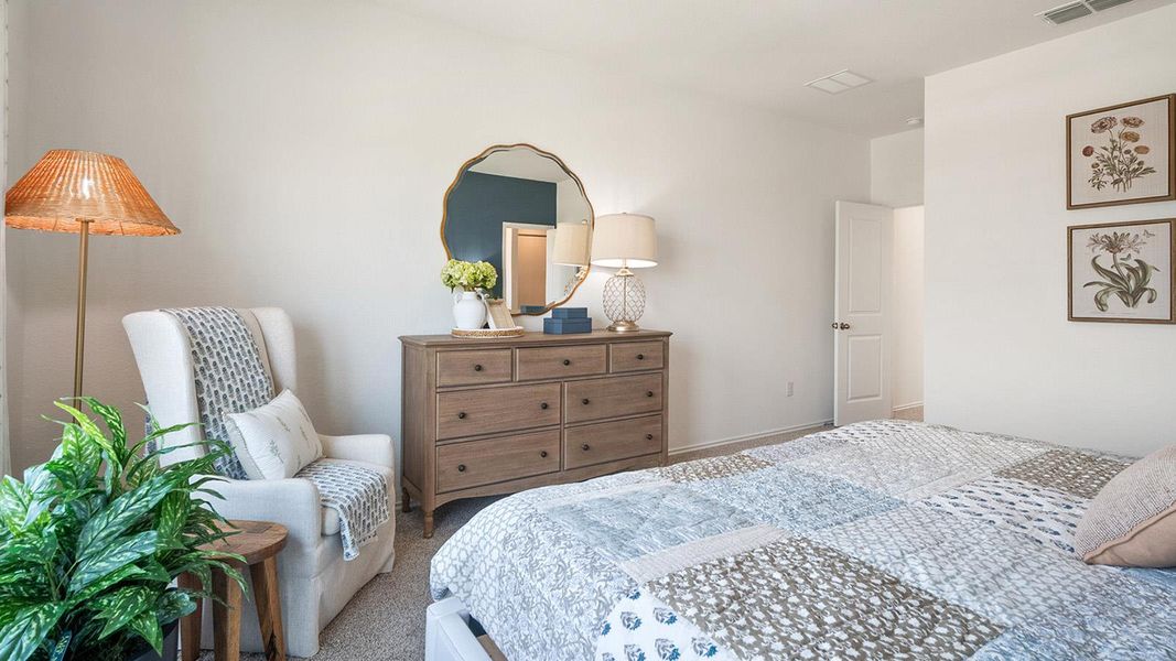 Furnished interior view inside a new home in Valverde, Bastrop (Image 10).