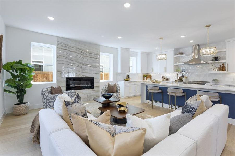 Plenty of room for entertaining