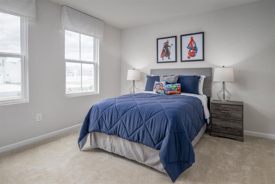 Representative furnished interior of a home built from the Tupelo by Ryan Homes in Gibson Grove, Laurens (Image 9).