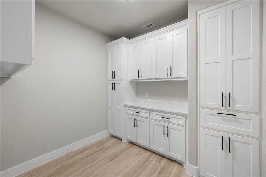 Furnished interior view inside a new home in , Midlothian (Image 17).