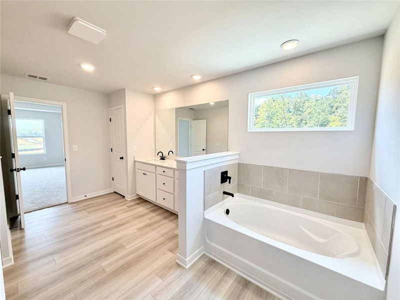 Furnished interior view inside a new home in Windsong Estates, McDonough (Image 8).