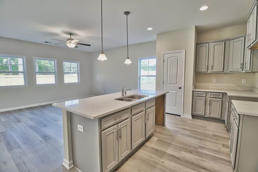 Representative furnished interior of a home built from the Julie II by Great Southern Homes in Lynbrook, Boiling Springs (Image 16).
