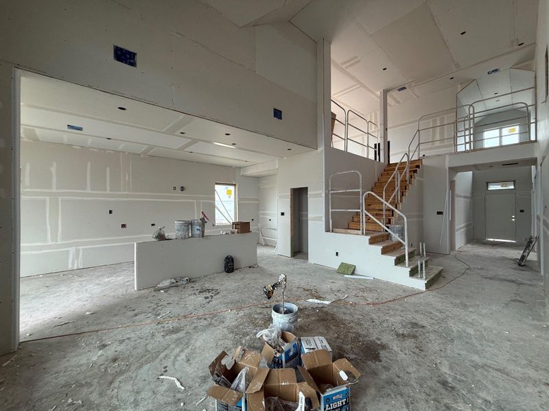 In-progress construction of a new home in Candela, Richmond, TX (Image 5).