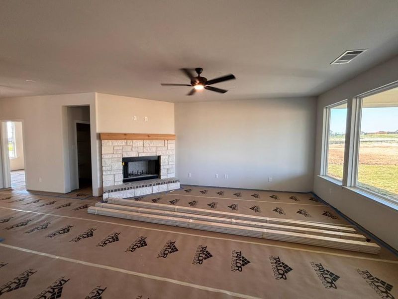 In-progress construction of a new home in Fairview Meadows, New Fairview, TX (Image 11).