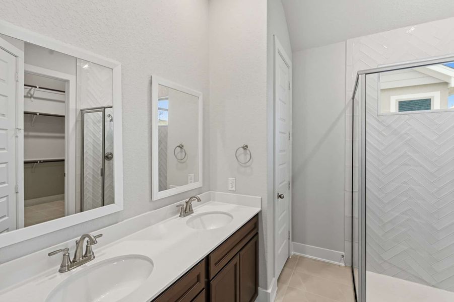 Furnished interior view inside a new home in Stillwater Ranch, San Antonio (Image 7). Furnished interior view inside a new home in Stillwater Ranch, San Antonio (Image 7).