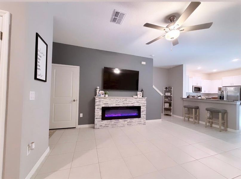 Furnished interior view inside a new home in , Land O' Lakes (Image 7). Furnished interior view inside a new home in , Land O' Lakes (Image 7).