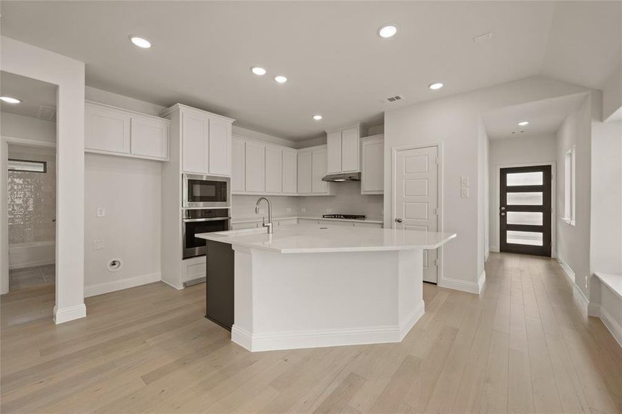 Furnished interior view inside a new home in The Reserve at Spiritas Ranch, Little Elm (Image 3).
