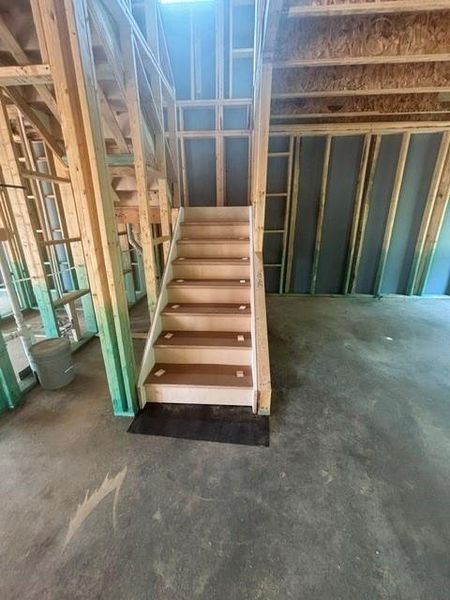 In-progress construction of a new home in Edenglen, Buford, GA (Image 49).