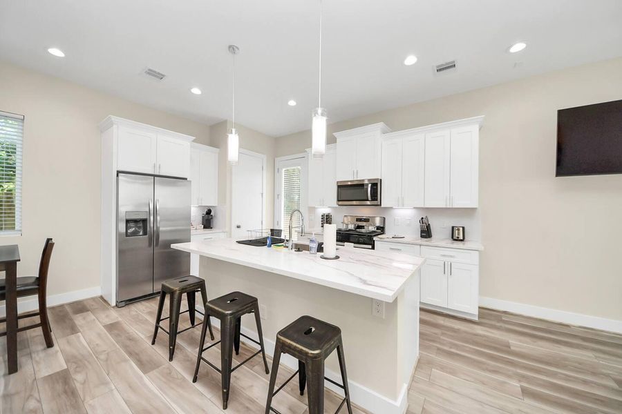 Furnished interior view inside a new home in , Houston (Image 34). Furnished interior view inside a new home in , Houston (Image 34).