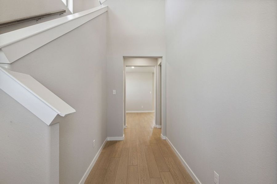 Entryway in the Oak home plan by Trophy Signature Homes – REPRESENTATIVE PHOTO