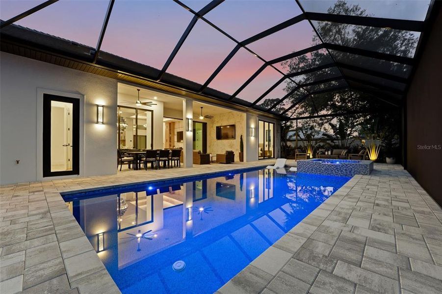 Exterior details and patio area of a home in , Sarasota (Image 36).