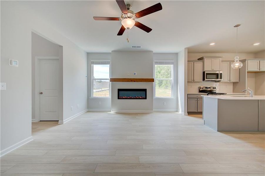 Spacious, unfurnished interior of a new home in Westminster, Covington (Image 22).