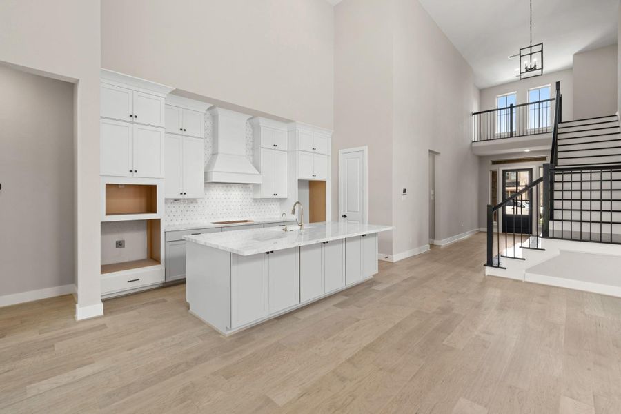 Furnished interior view inside a new home in Katy Court 60', Katy (Image 9). Furnished interior view inside a new home in Katy Court 60', Katy (Image 9).