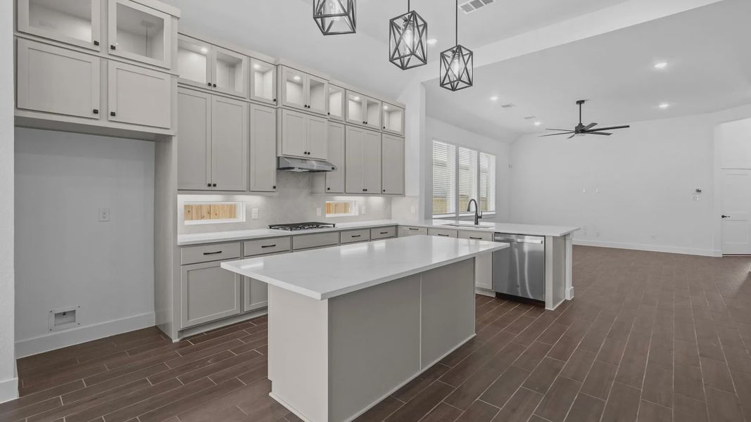Furnished interior view inside a new home in Attwater 55s, Waller (Image 8).