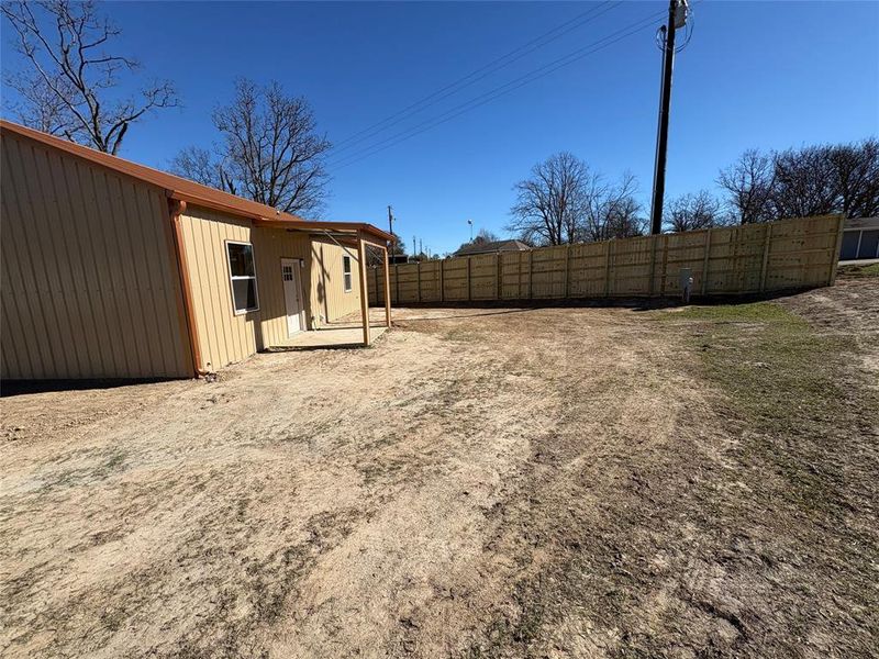 Exterior details and patio area of a home in , Quitman (Image 21).