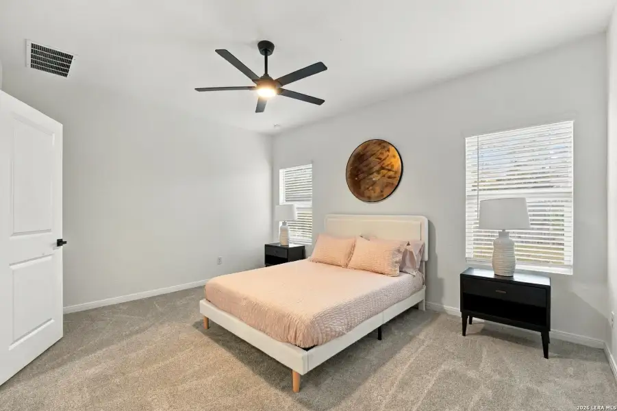 Furnished interior view inside a new home in Sage Meadows, St. Hedwig (Image 9).