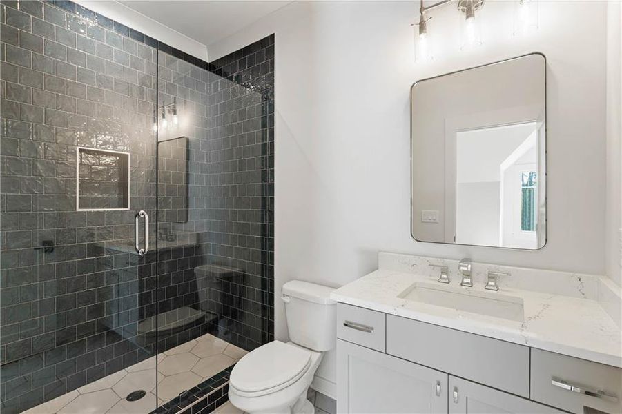 Furnished interior view inside a new home in , Marietta (Image 3).