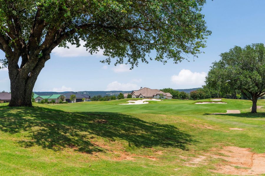 Home site backs to the 4th tee box of Barton Creek Lakeside. Home site backs to the 4th tee box of Barton Creek Lakeside.