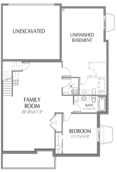 Included Finished Basement