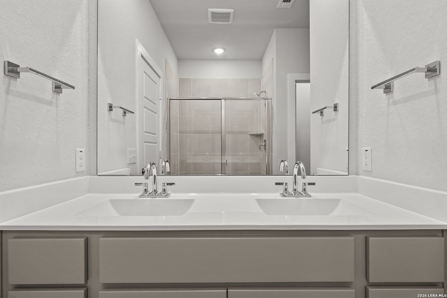 Close-up of interior finishes inside a home in Park Place, New Braunfels (Image 18).