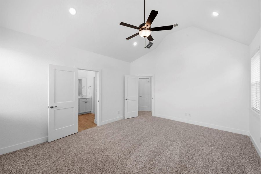 Spacious, unfurnished interior of a new home in Bridgeland, Cypress (Image 19).