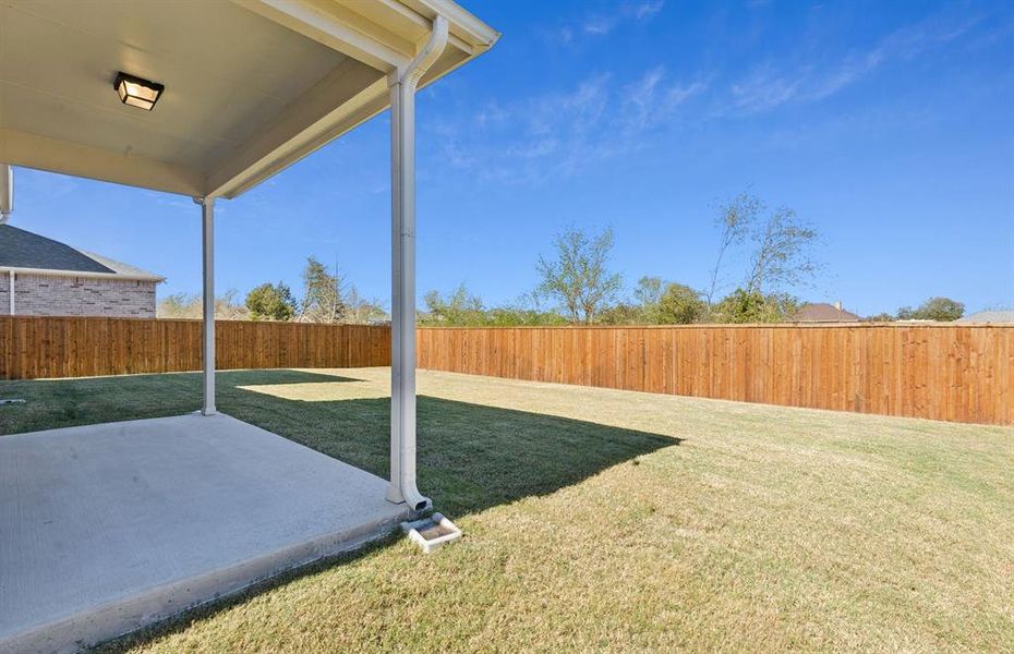 Covered patio Covered patio