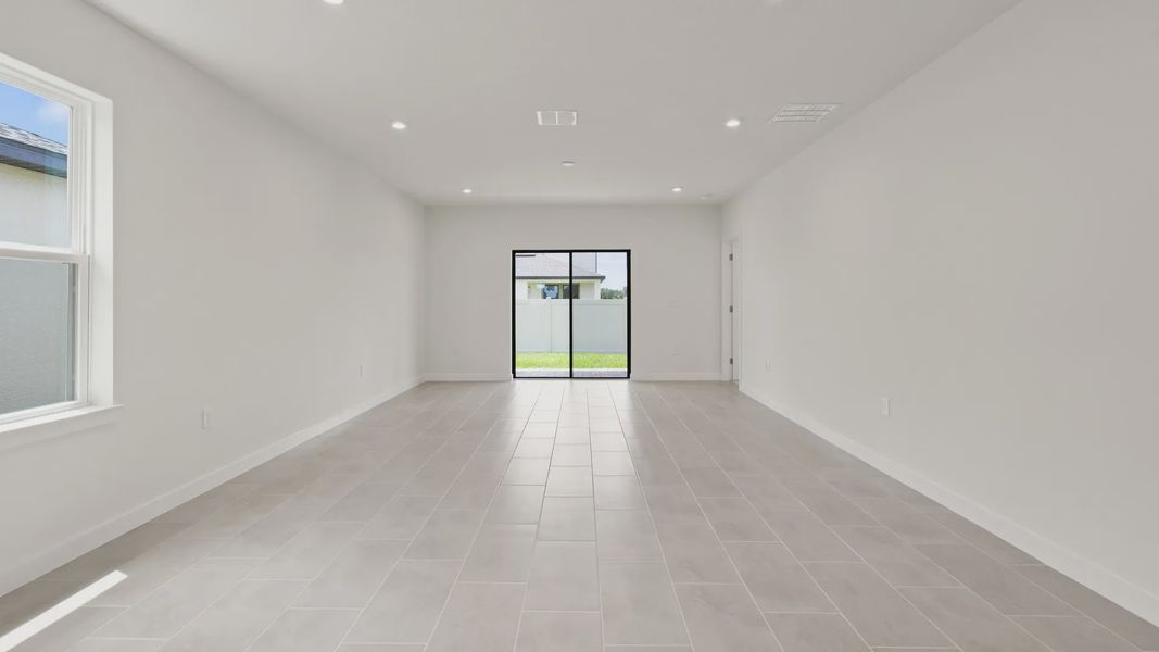 Furnished interior view inside a new home in Grasslands West, Lakeland (Image 9).