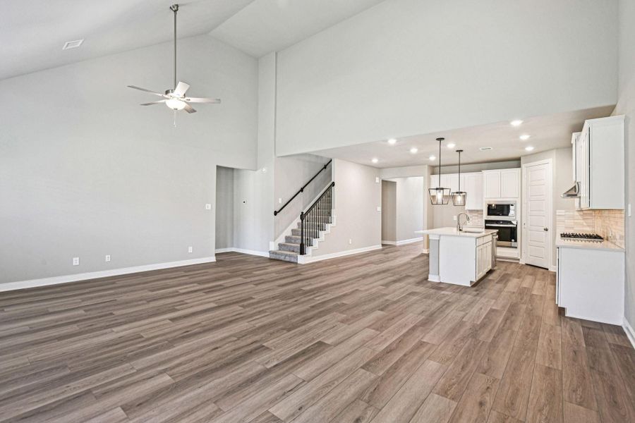 Photo is not of the actual home, but is an inspirational photo of builder’s model home and may depict options, furnishings, and/or decorator features that are not included
