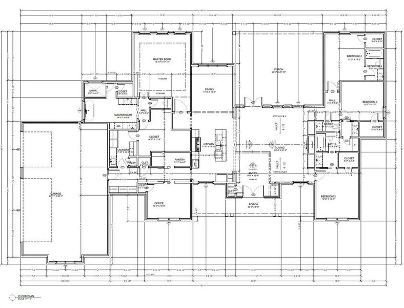 2D floor plan layout of this home in , Weatherford, TX (Image 3).