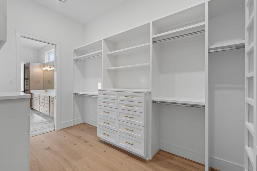 Furnished interior view inside a new home in , Houston (Image 8).