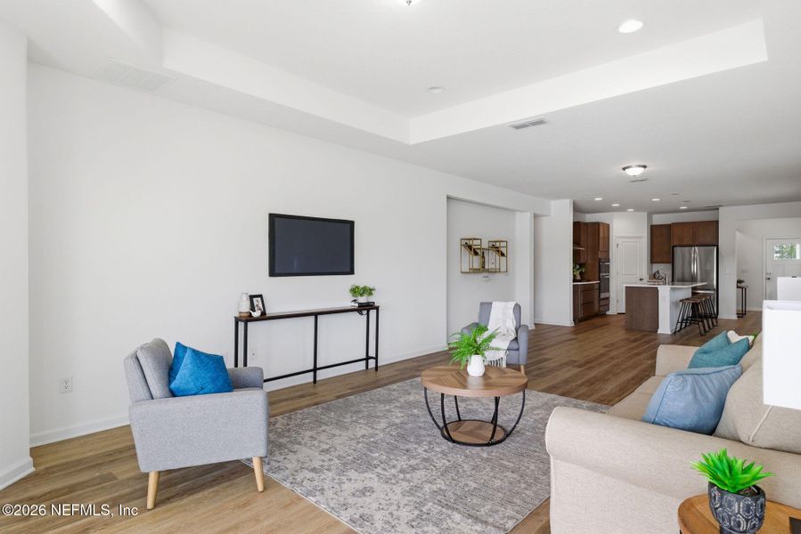 Furnished interior view inside a new home in Beacon Lake, St. Augustine (Image 10).