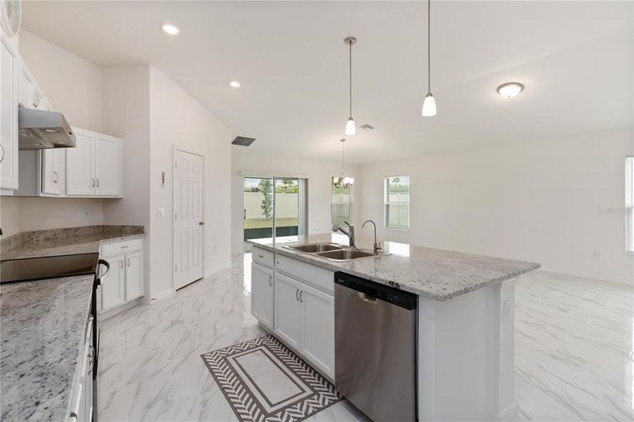 Furnished interior view inside a new home in , Davenport (Image 6).