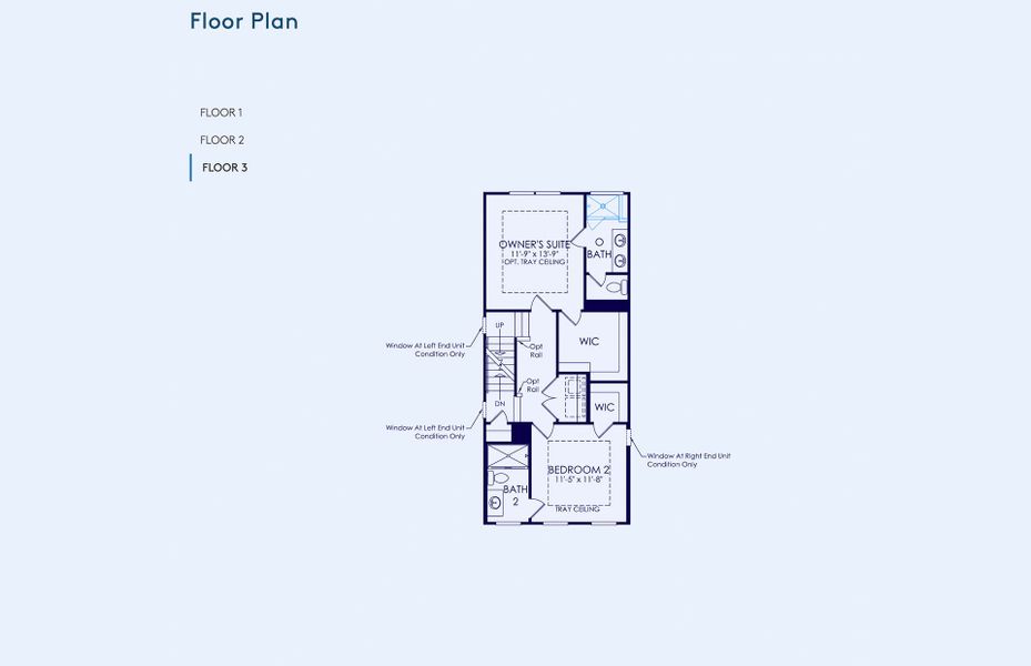 2D floor plan layout of this home in 1871 Hollywood, Atlanta, GA (Image 3).