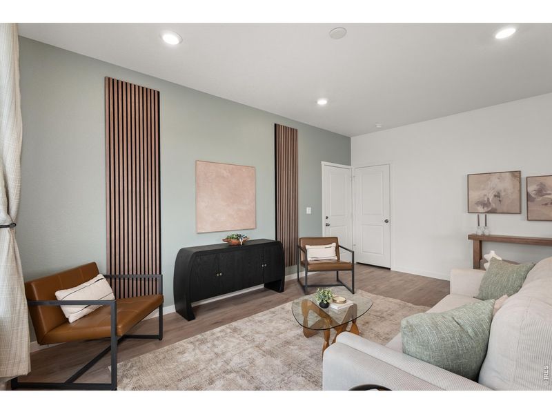 Furnished interior view inside a new home in Whisper Village, Arvada (Image 13).